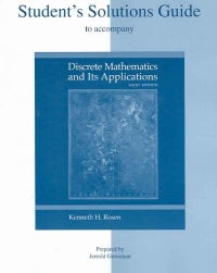 Student's Solutions Guide for Discrete Mathematics and Its Applications