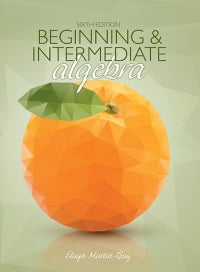Beginning and Intermediate Algebra